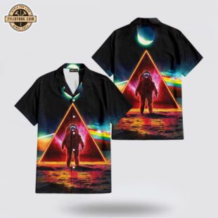 Astronaut Dark Side Of The Moon Pink Floyd Hawaiian Shirt