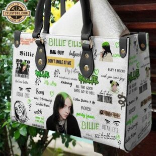 Billie Eilish Leather Handbag