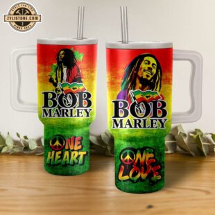 Bob Marley Music Stanley Stainless Steel Tumbler 40Oz With Handle