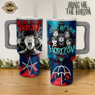 Bring Me The Horizon Music Music Stanley Stainless Steel Tumbler 40oz With Handle