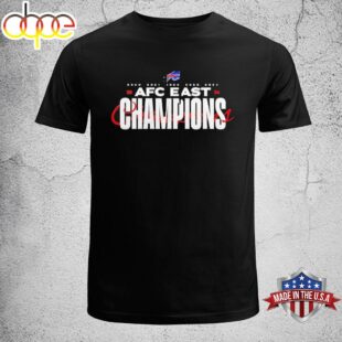 Buffalo Bills AFC East 2024 Champions Unisex T-Shirt