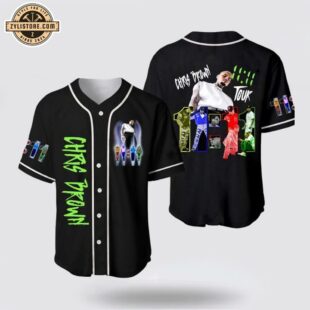 Chris Brown Music 2024 Baseball Jersey Shirt