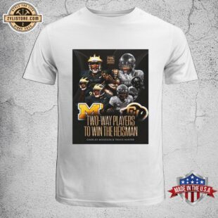 Colorado Buffaloes Charles Woodson And Travis Hunter Two-way Unisex T-Shirt