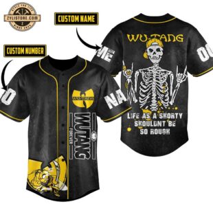 Custom Name And Number Wu Tang Clan Music Baseball Jersey Shirt