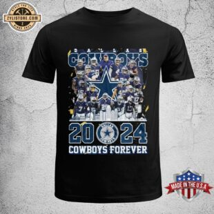 Dallas Cowboys 2024 Football Forever We Dem Boyz Skyline Unisex T-Shirt