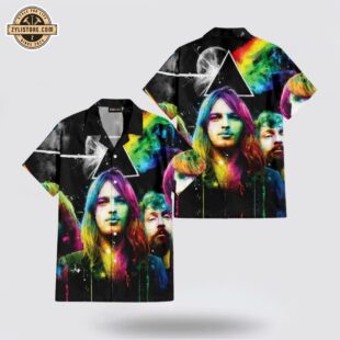 Dark Side Of The Moon Pink Floyd Band Hawaiian Shirt