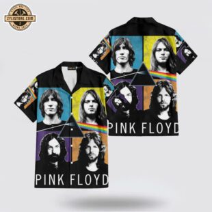 David Gilmour Roger Waters Rick Wright Nick Mason Pink Floyd Hawaiian Shirt