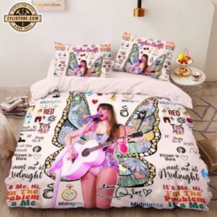 Duvet Cover Single Double Queen Taylor Swift Bedding Set