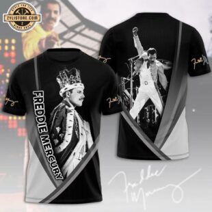 Freddie Mercury All Over Print T-Shirt For Fans