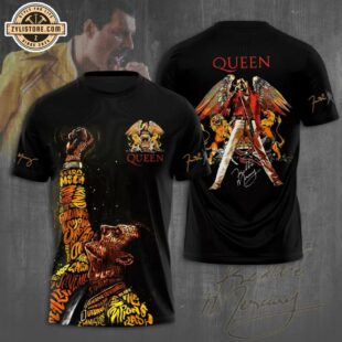 Freddie Mercury Music 3D All Over Print T-Shirt For Fans