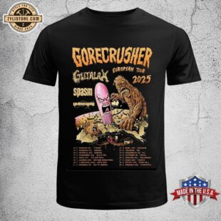 Gorecrusher European Tour 2025 Unisex T-Shirt