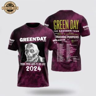 Green Day Tour Music All Over Print T-Shirt