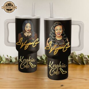 Keyshia Cole Music Stanley Stainless Steel Tumbler 40Oz With Handle