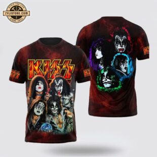 Kiss Band All Over Print T-Shirt