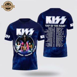 Kiss Band End Of The Road All Over Print T-Shirt