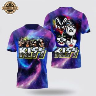 Kiss Band Face All Over Print T-Shirt