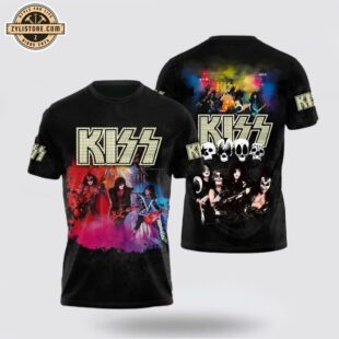 Kiss Band Music 3D All Over Print T-Shirts