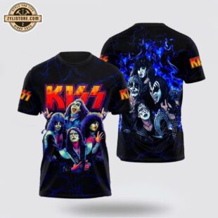 Kiss Band Music All Over Print T-Shirt