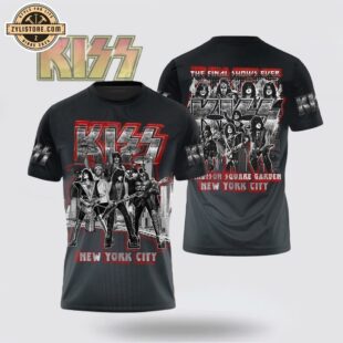 Kiss Band New York City All Over Print T-Shirt