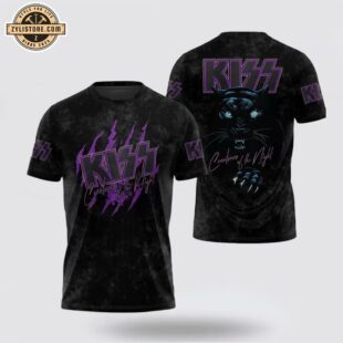 Kiss Band Panther All Over Print T-Shirt