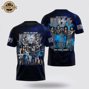 Kiss Band The Final Tour All Over Print T-Shirt