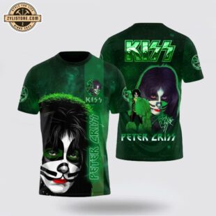 Kiss Band x Peter Criss All Over Print T-Shirt