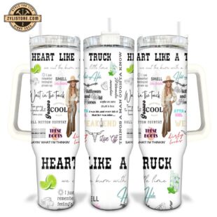 Lainey Wilson Heart Like a Truck Stanley Stainless Steel Tumbler 40oz With Handle