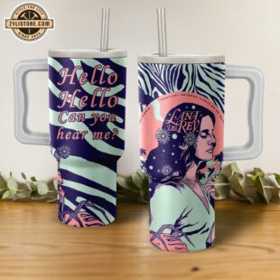 Lana Del Rey Music Stanley Stainless Steel Tumbler 40Oz With Handle