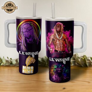 Lil Wayne Music Stanley Stainless Steel Tumbler 40Oz With Handle