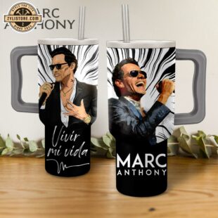 Marc Anthony Music Stanley Stainless Steel Tumbler 40oz With Handle