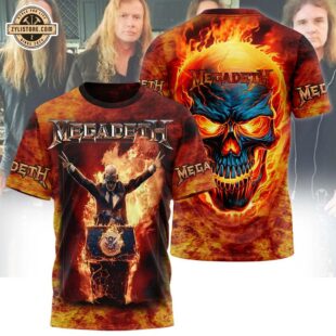 Megadeth Band All Over Print T-Shirt For Fans