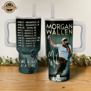 Morgan Wallen Music Stanley Stainless Steel Tumbler 40Oz With Handle