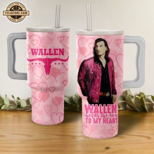 Morgan Wallen Valentine Stanley Stainless Steel Tumbler 40Oz With Handle