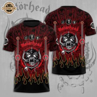 Motorhead All Over Print T-Shirt For Fans