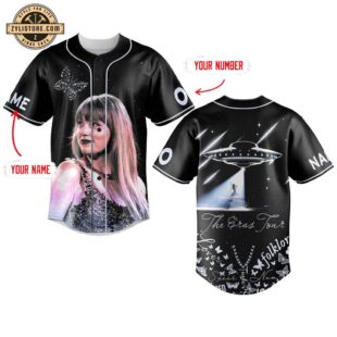 Personalized Name And Number Taylor Swift Era Tour Baseball Jersey Shirt