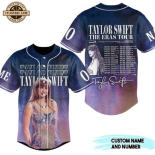 Personalized Name And Number Taylor Swift Music Baseball Jersey Shirt