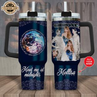 Personalized Name Taylor Swift 40oz Stanley Tumbler - Trending New Tumbler