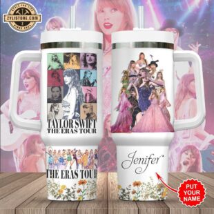 Personalized Name Taylor Swift One Love The Eras Tour 40oz Stanley Tumbler