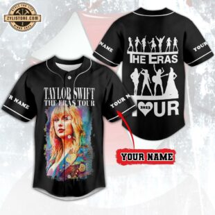 Personalized Name Taylor Swift The Era Tour Baseball Jersey Shirt