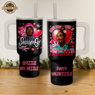 Snoop Dogg Funny Valentine Stanley Stainless Steel Tumbler 40Oz With Handle