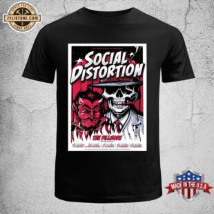 Social Distortion Poster For Series Shows Unisex T-Shirt