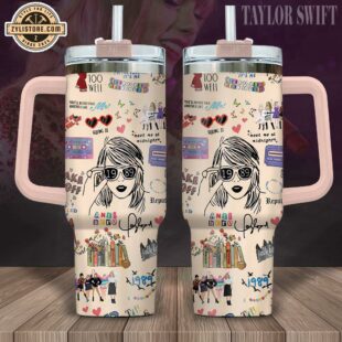 Taylor Swift 40oz Stanley Tumbler Christmas Tumbler 40OZ