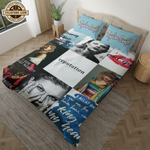 Taylor Swift Album Collage 3D Bedding Set