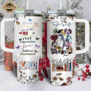 Taylor Swift Album Stanley Stainless Steel Tumbler 40Oz With Handle