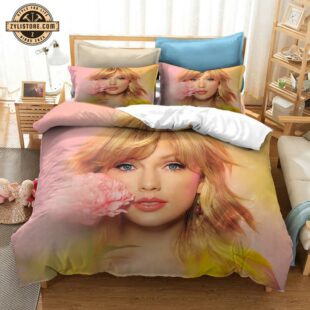 Taylor Swift Beauty Flower 3D Bedding Sets