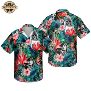 Taylor Swift Flowers Tropical Hawaiian Shirt