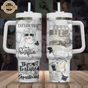 Taylor Swift I'm A Swiftie 40oz Stanley Tumbler