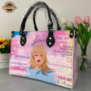 Taylor Swift Love Leather Handbag For Fans