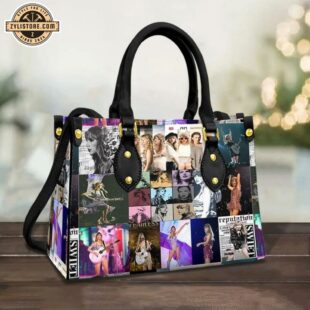 Taylor Swift Music Leather Handbag For Fans