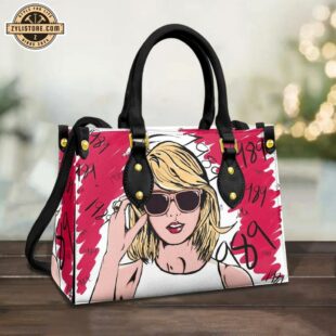 Taylor Swift Music Leather Handbag